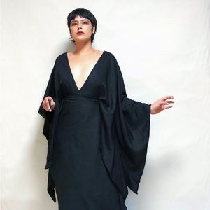 Deadstock Holy Voids V neck crop top